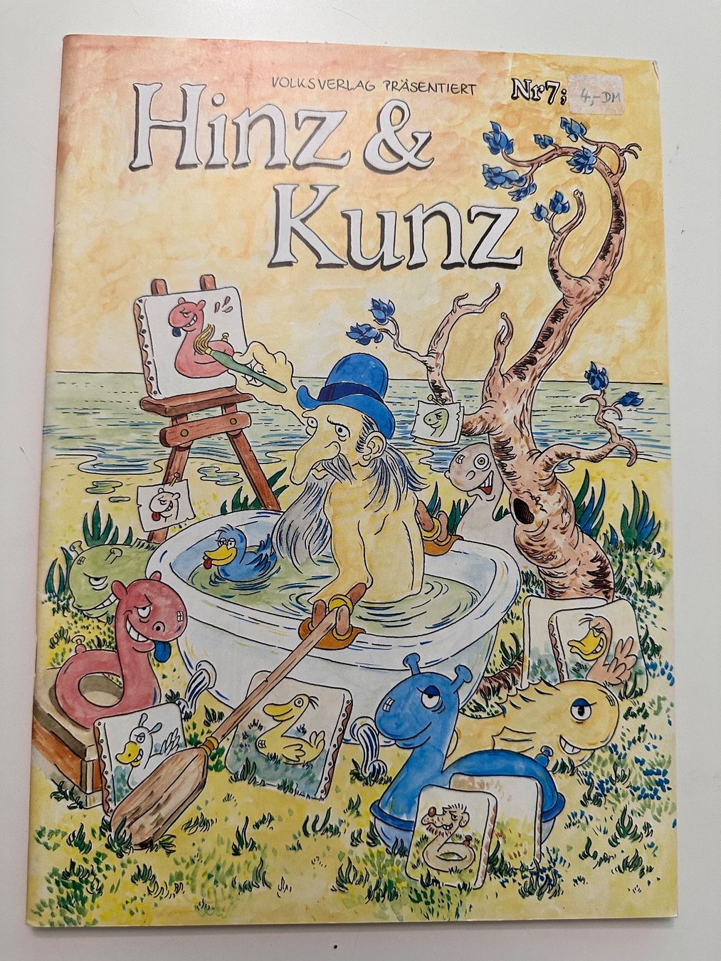 Fumetti: HINZ & KUNZ HEFT 7 - VOLKSVERLAG – Usato da Münsingen venduto da Ganjam
