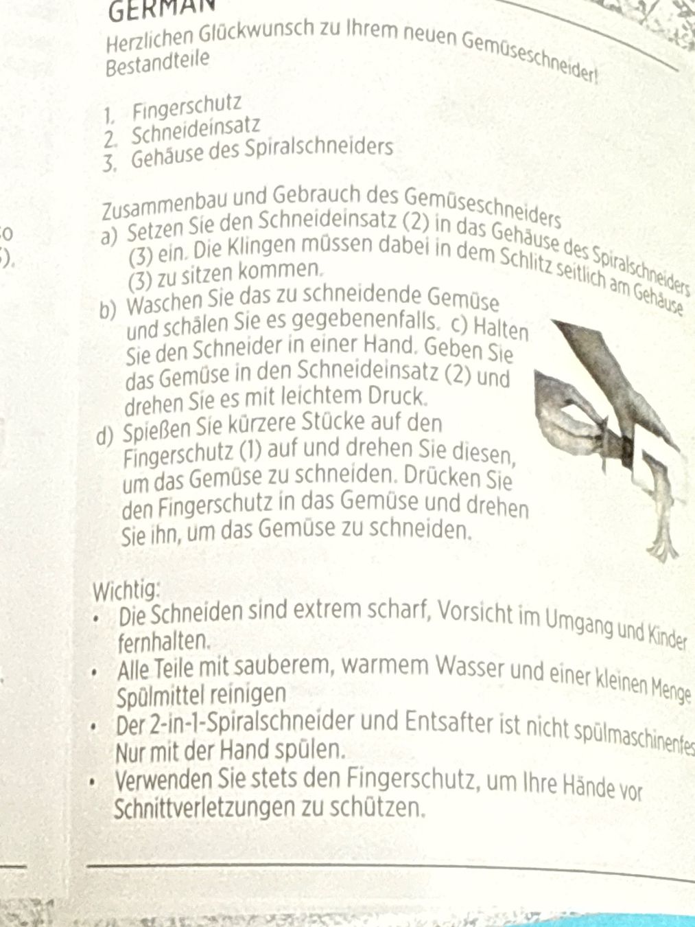 Elettrodomestici da cucina: Gemüse Schneider/ Handraffler – Usato da Amriswil venduto da used2use 3