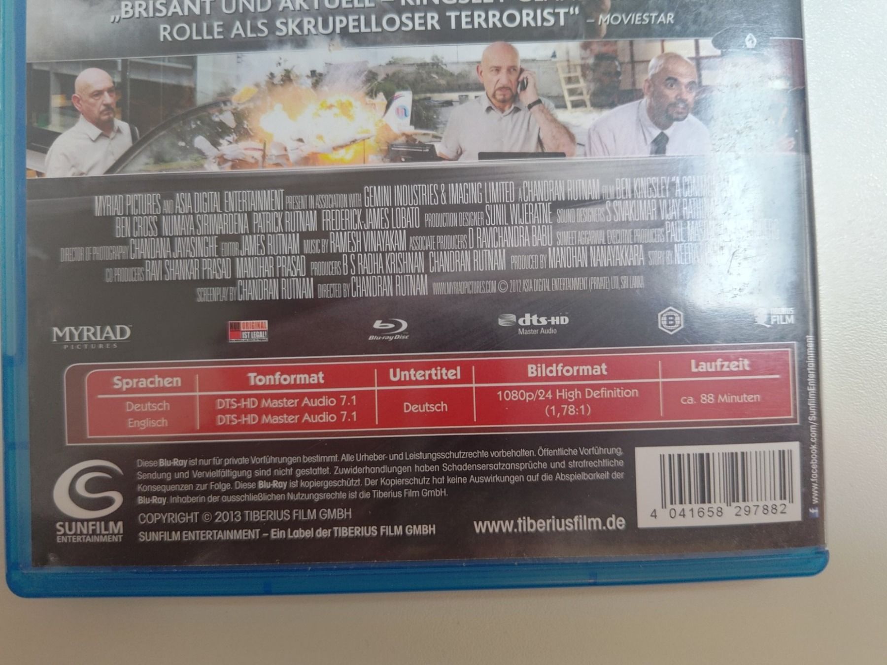 Tutti i DVDs: Terrorist - Das Gesetz in meiner Hand – Usato da Liestal venduto da Kratzilla 3