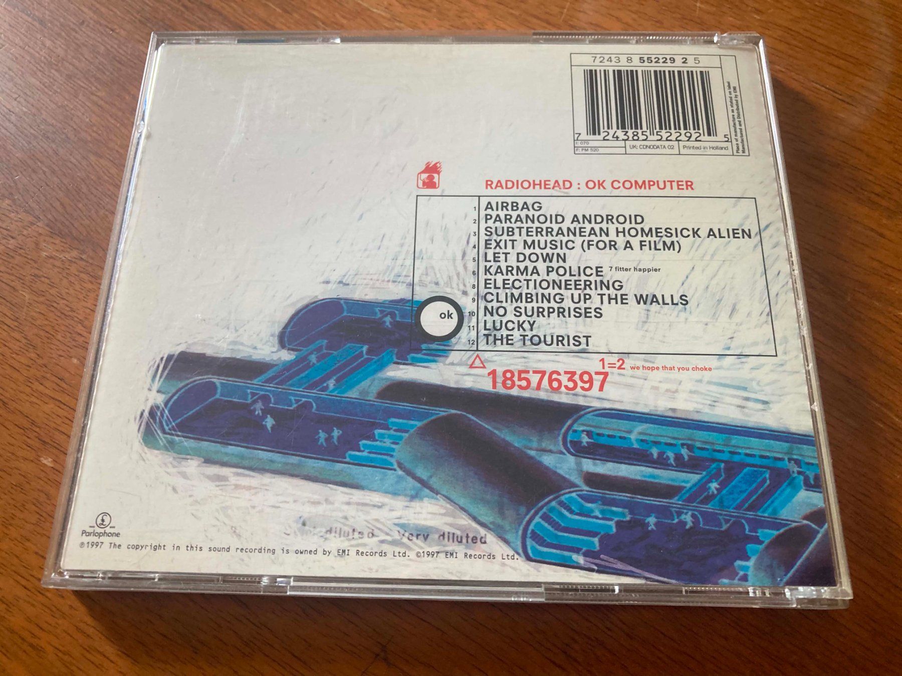 CDs: Radiohead - Ok Computer CD – Gebraucht aus Lausanne von sim_bc8q 1