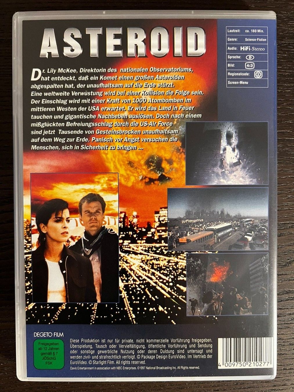 Tutti i DVDs: Asteroid - Er wird die Erde in Feuer tauchen – Usato da Zürich venduto da FilmFreunde 1