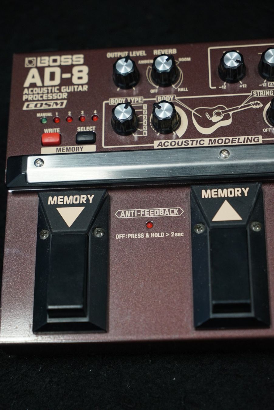 Boss Strumenti musicali: Boss AD-8 Acoustic Guitar Processor Pedal – Usato da Ortschwaben venduto da Musictrade 2