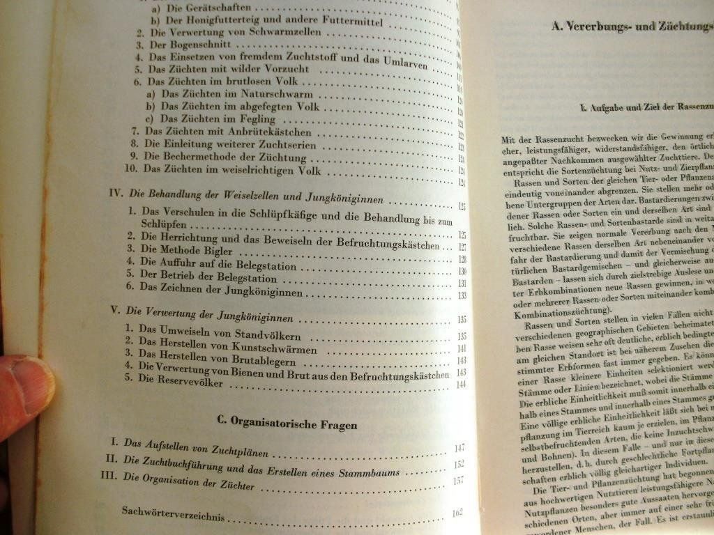 Libri: Die Rassenzucht bei der Honigbiene – Usato da Grenchen venduto da Kogi7 3