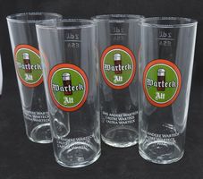 WARTECK - 4 Gläser Warteck Alt - Top Zustand