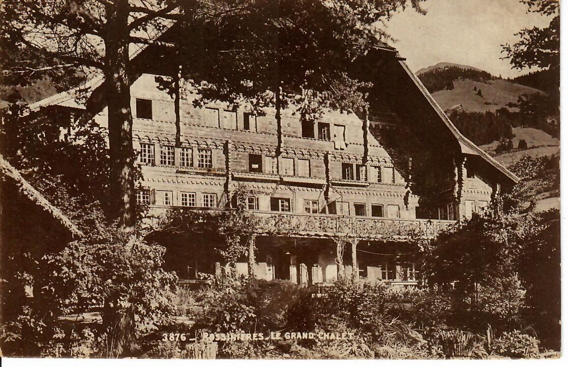 Cartoline postali: Rossinières – Usato da Hochdorf venduto da Ziegel-16