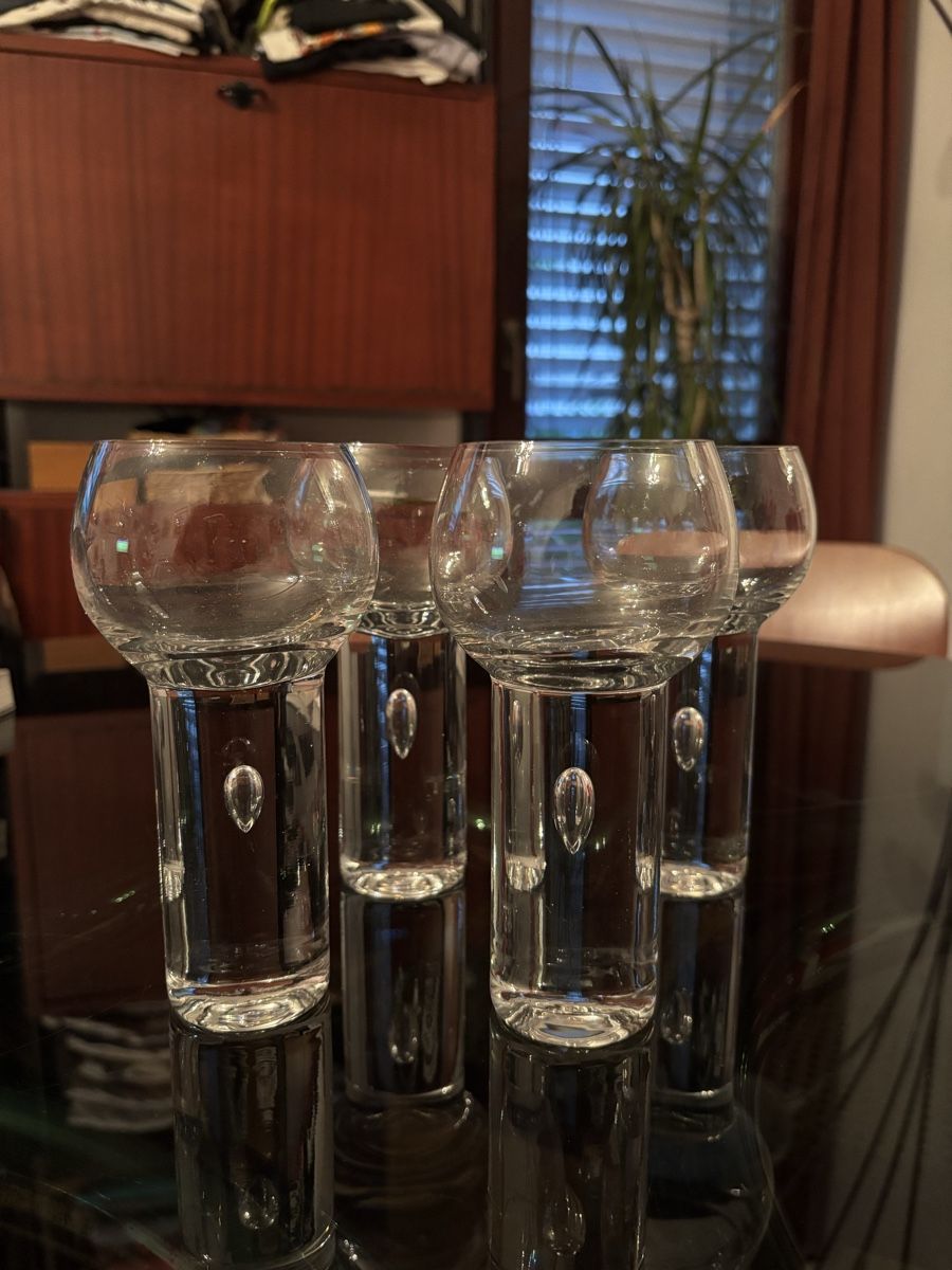 Bicchieri: Sergio Asti mid century Vintage Glasses Set – Usato da Lugano venduto da rrkivio