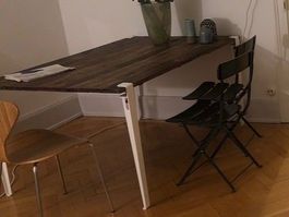 Tischplatte aus Massivholz