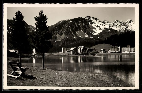 Cartoline postali: AK Arosa, Oberseepromenade – Usato da Berlin venduto da bartko-reher