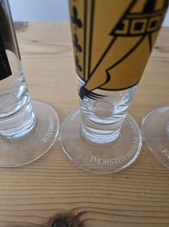 Bicchieri: 5x Ritzenhof gläser mit Goldelementen – Usato da St. Gallen venduto da dan_w62f 1