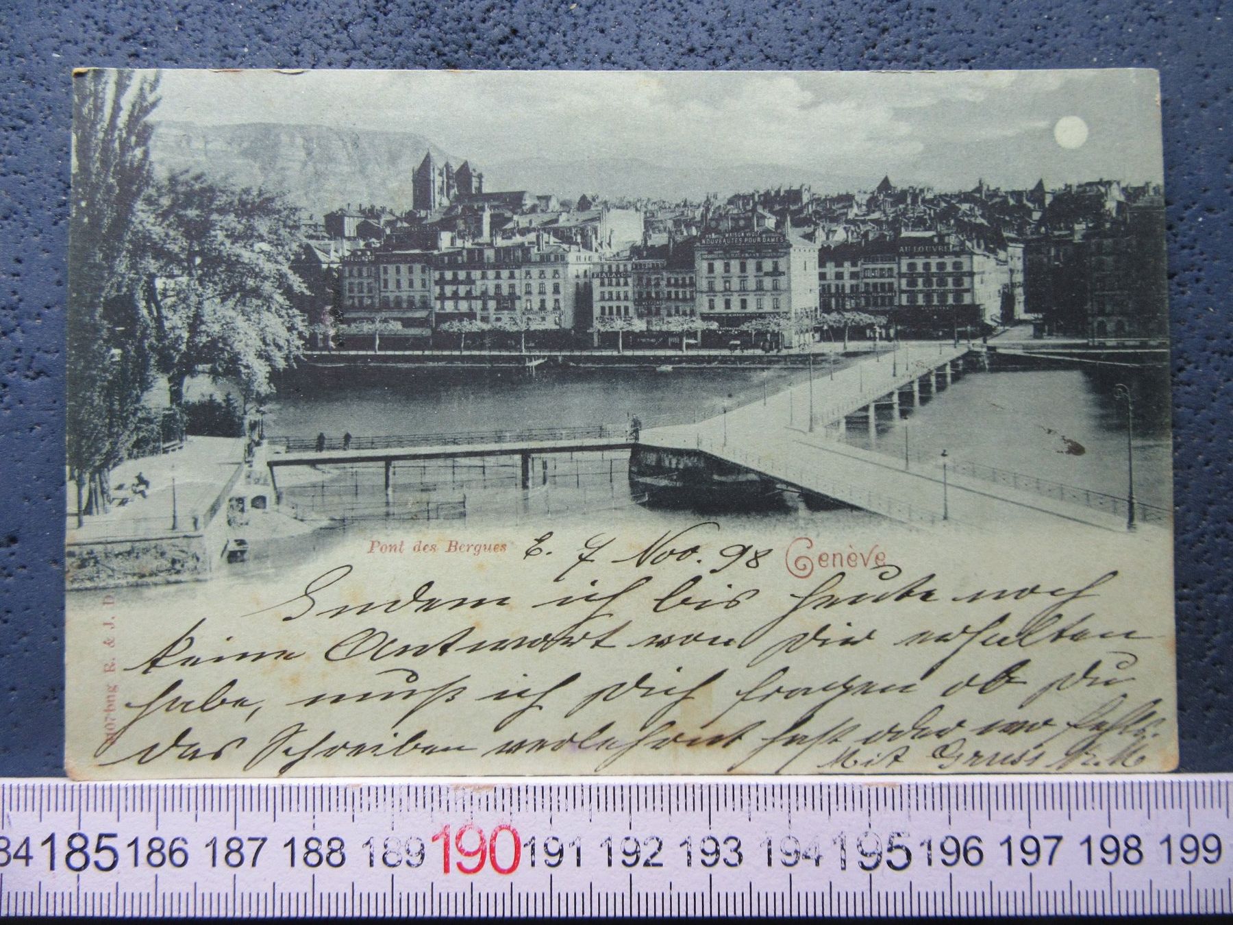Cartoline postali: GENEVE 1898 GE AK – Usato da Ettingen venduto da Hausi4711