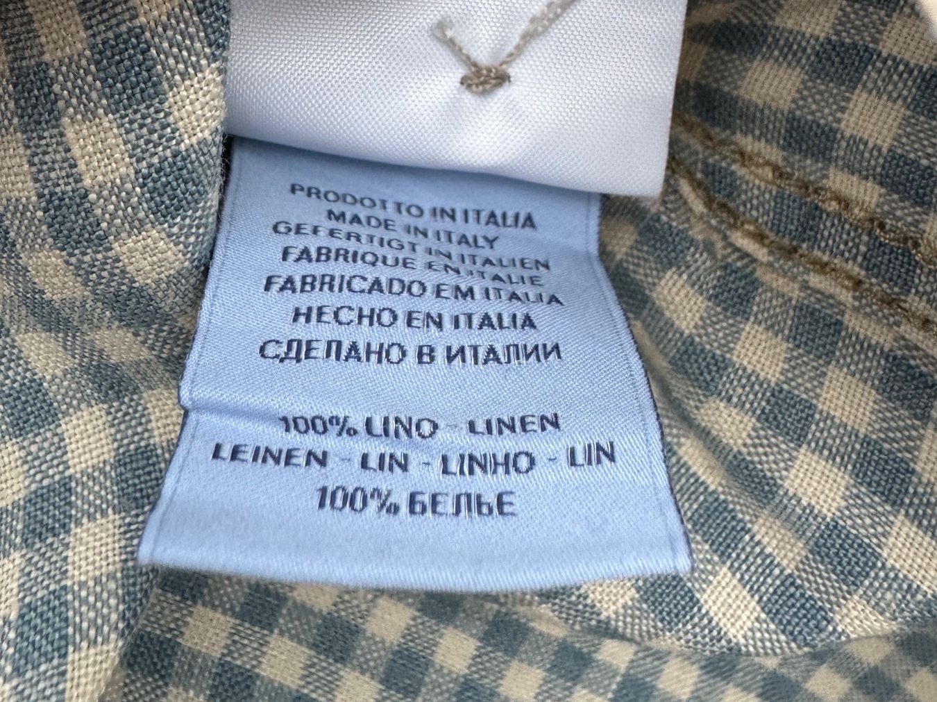 Camicette: Chemise Scartilab en M 100%lin – Nuovo e nell'imballaggio originale da Arnex-sur-Orbe venduto da cameleonfringant 3