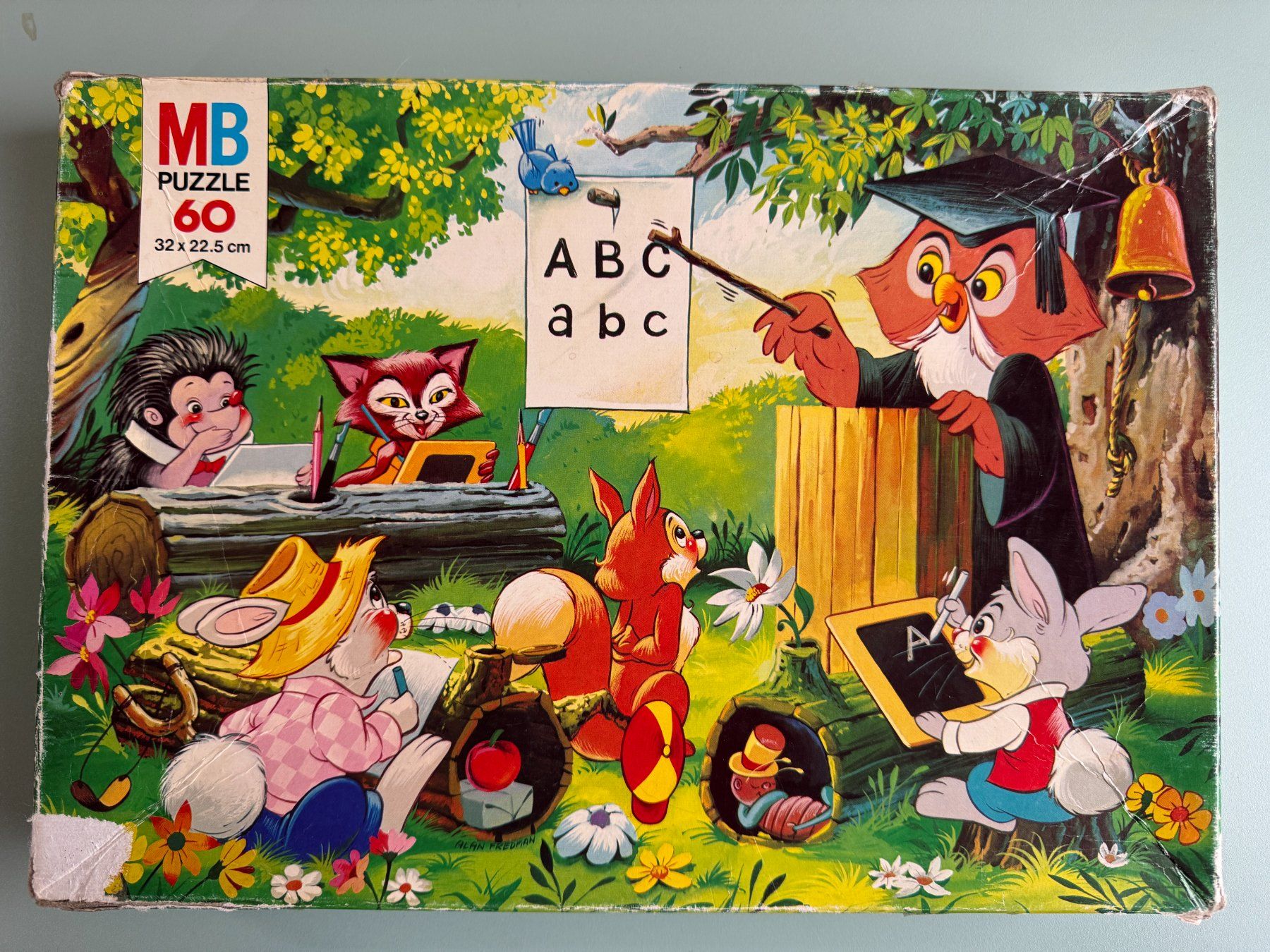 Puzzle: Vintage Puzzle von MB – Usato da Kägiswil venduto da Jindujune