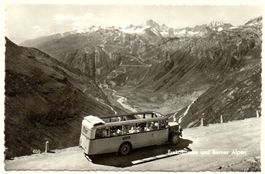 FURKASTRASSE und Berner Alpen - Postauto