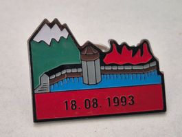 Brand Kapellbrücke Luzern  18.08.1993   -     Pin