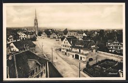 Amriswil, Teilansicht mit Gasthaus zum O