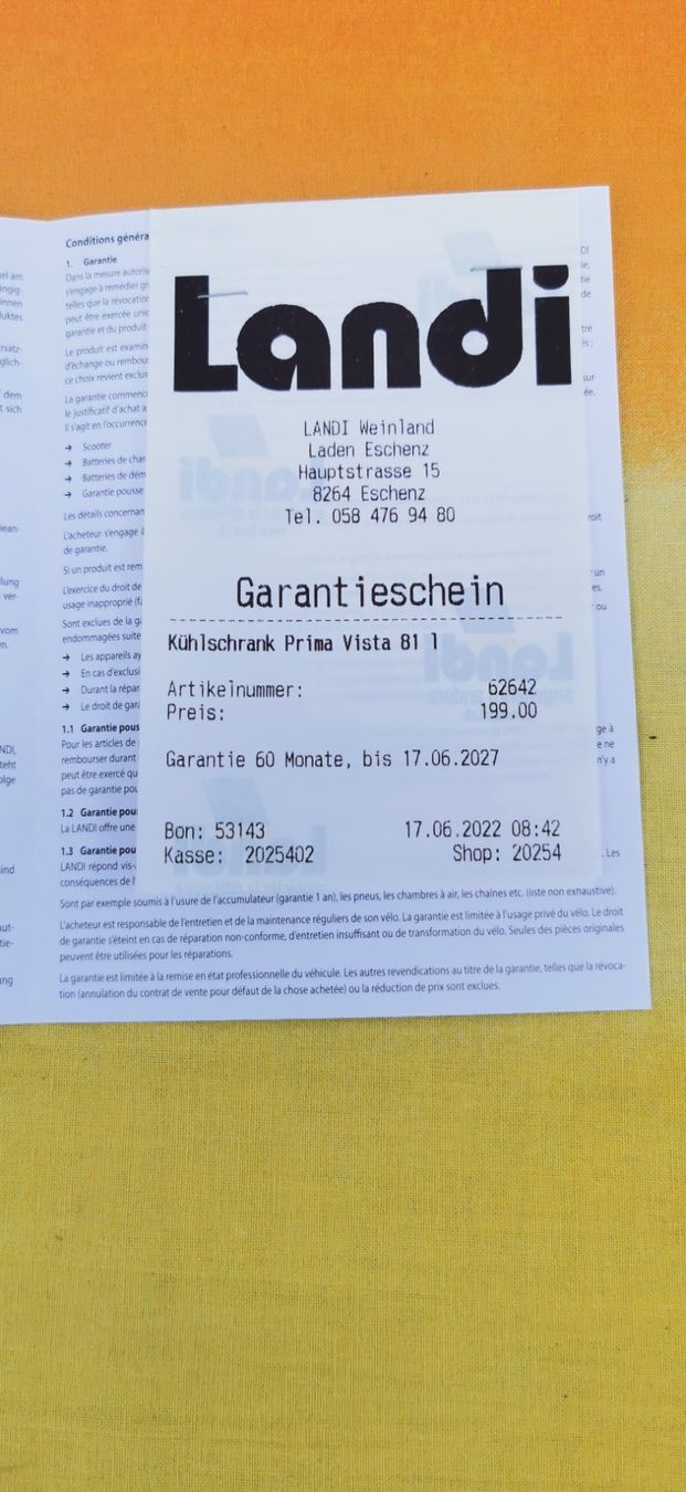 Réfrigérateurs: KÜHLSCHRANK FREISTEHEND – D'occasion à Aadorf par lisepeter 4