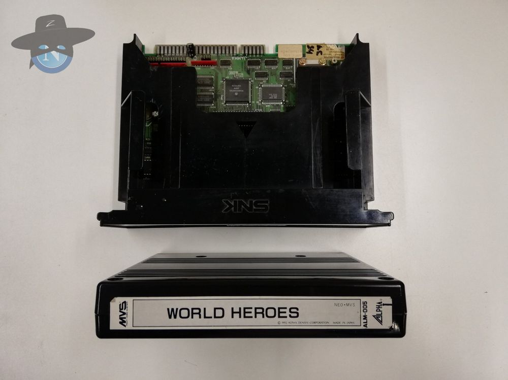 SNK Neo Geo MVS Minimarquee World Heroes US