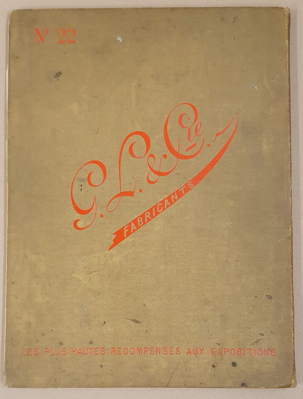 Bücher: antike Modemappe - Gaillard Lecomte Paris  um 1890 – Gebraucht aus Kreuzlingen von Rschweiz1 9