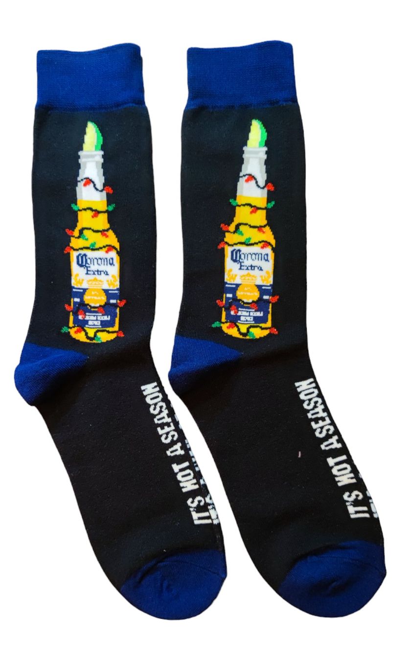 Calze: Socken Corona-Bier / Beer / Trinken – Nuovo e nell'imballaggio originale da Zürich venduto da amysmith