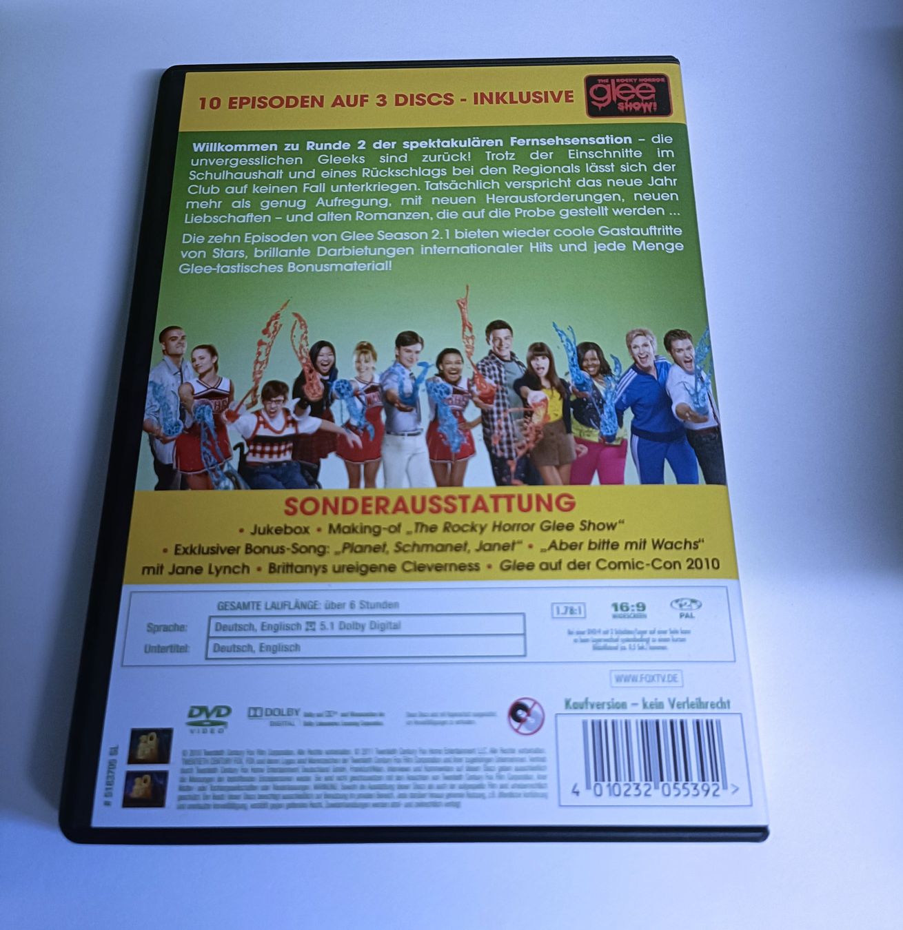 Alle DVDs: Glee Season 2.1 | DE, ENG – Gebraucht aus Köniz von Movieportal007 1