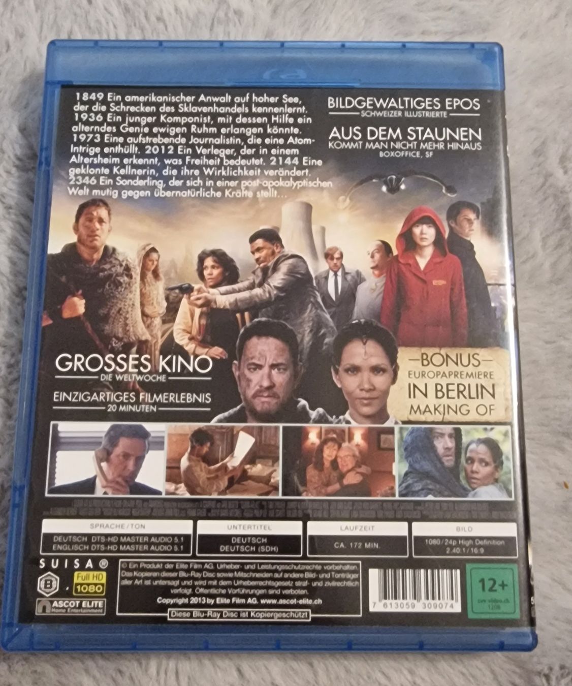 Alle DVDs: Cloud Atlas Blu-ray Disc neuwertig – Neu (gemäss Beschreibung) aus Arbon von sar_l7ll 1