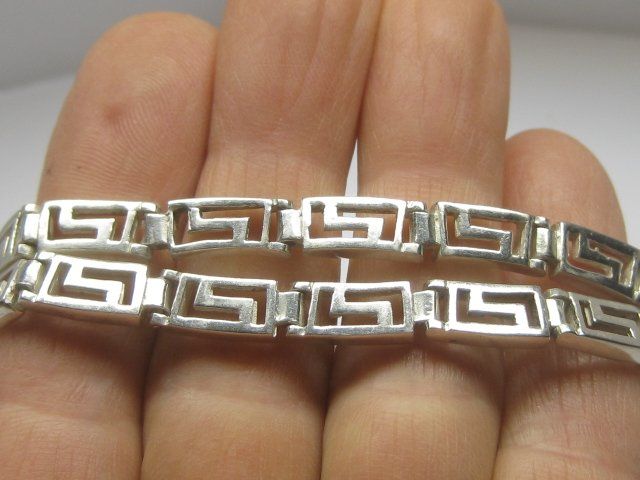 Catenine: Vintage Collier Kette Labyrinth Silber 925 / 41.5 cm – Usato da Ermatingen venduto da prior_time 2