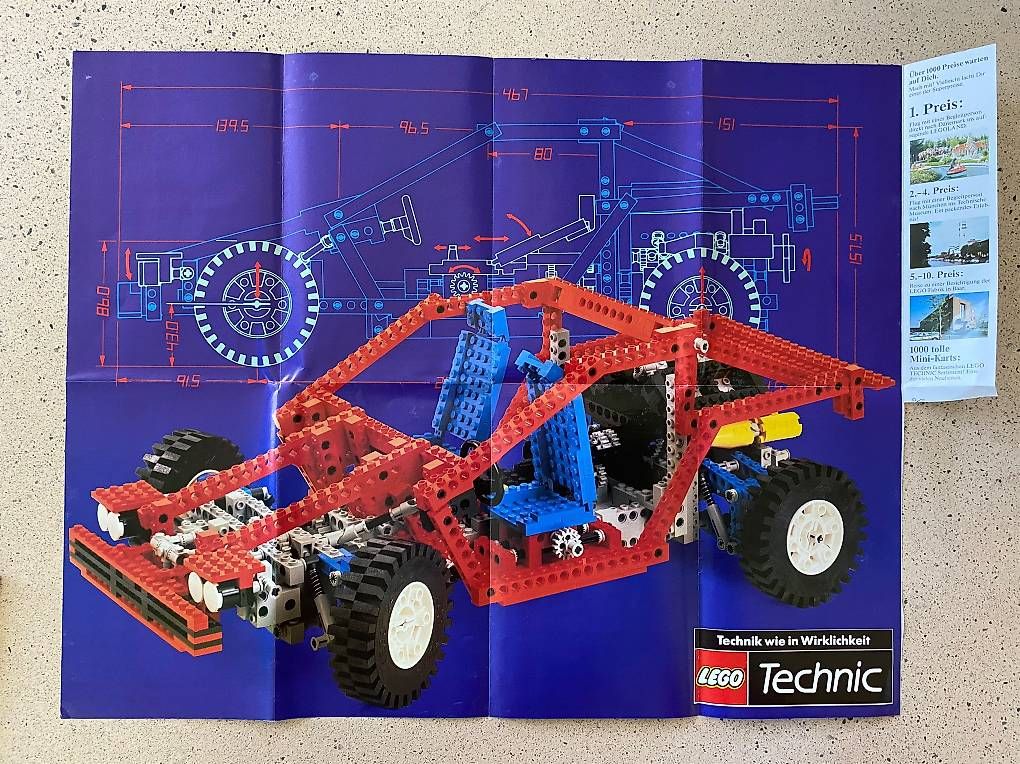Giocattoli: Lego Technik Poster – Usato da Brugg AG venduto da FlowerStreet 1