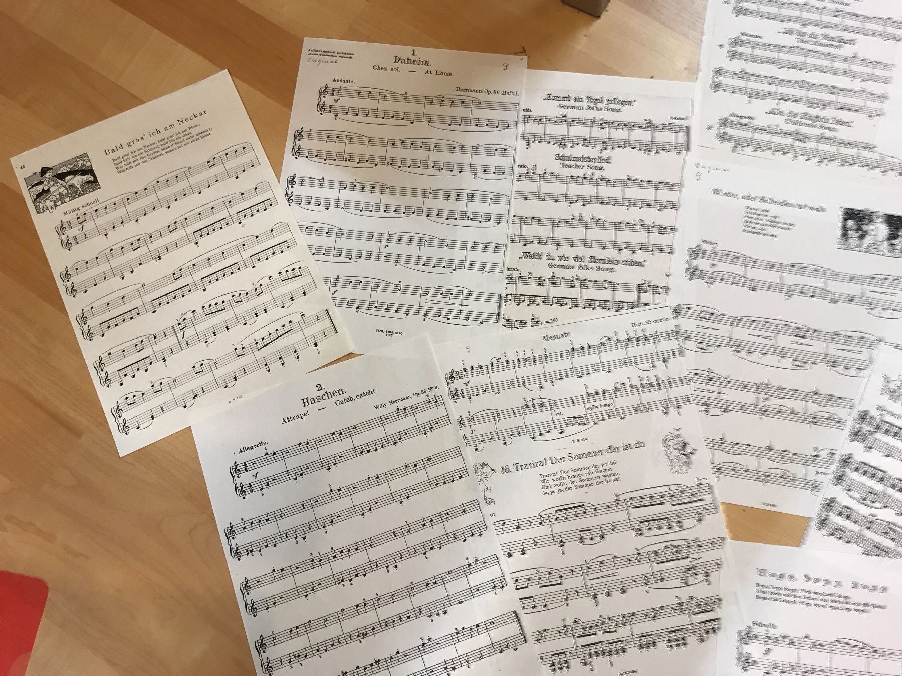 Strumenti musicali: Klaviernoten Musiknoten – Nuovo (secondo la descrizione) da Oberweningen venduto da Jogi2 2