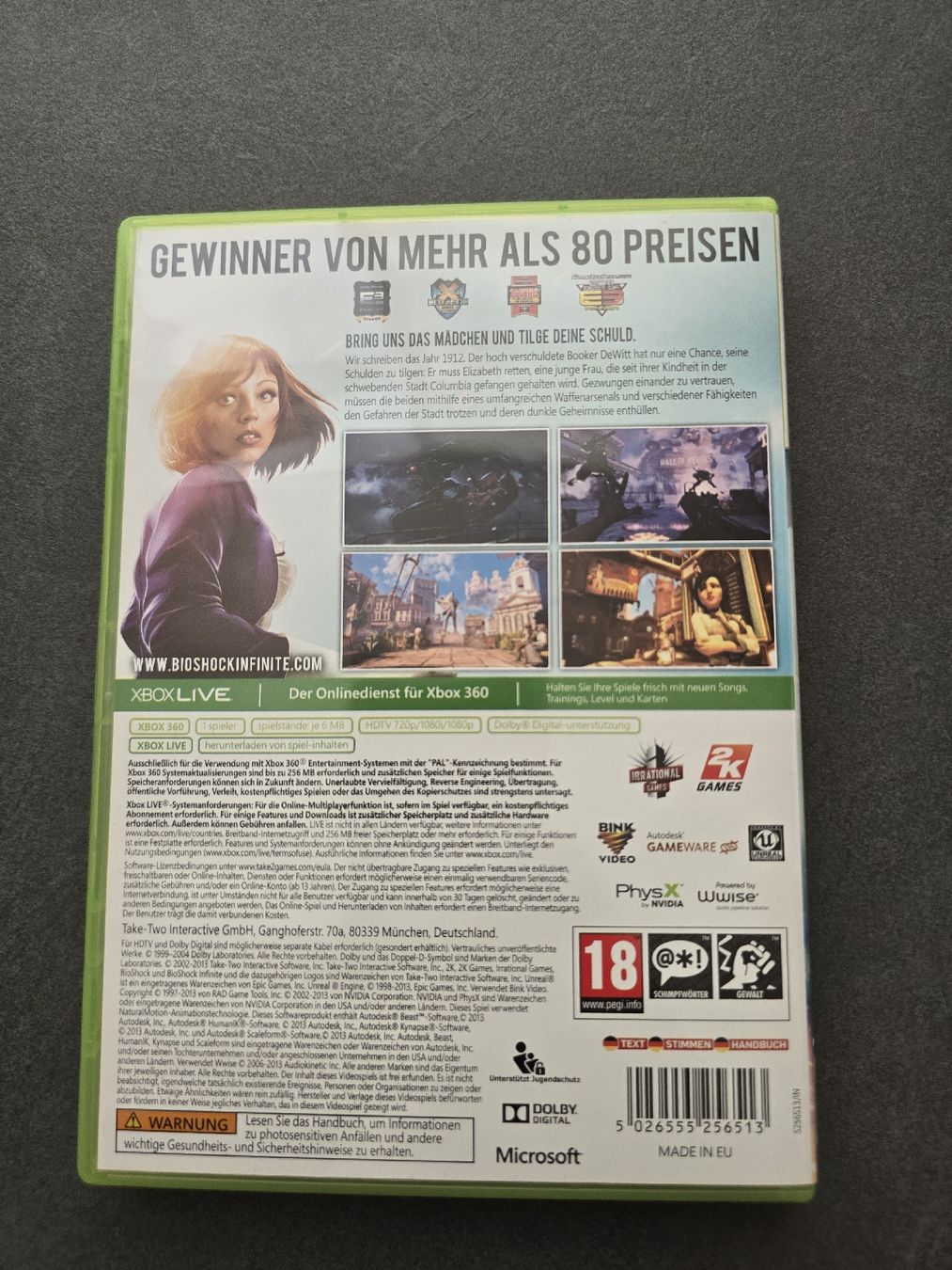 Microsoft Jeux: Bioshock Infinite Xbox 360 – D'occasion à Füllinsdorf par master_mind 1