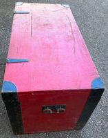Vintage Holz - Truhe, antik  !