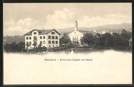 Männedorf, Zeller'sche Kapelle mit Bethel, um 1910