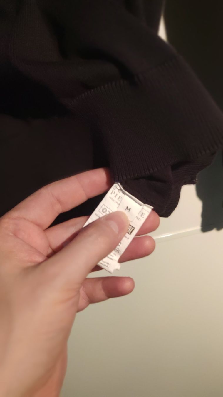 Maglioni & Felpe: Pier One pullover schwarz V-Neck gebraucht – Usato da Zürich venduto da Engiadina75 3