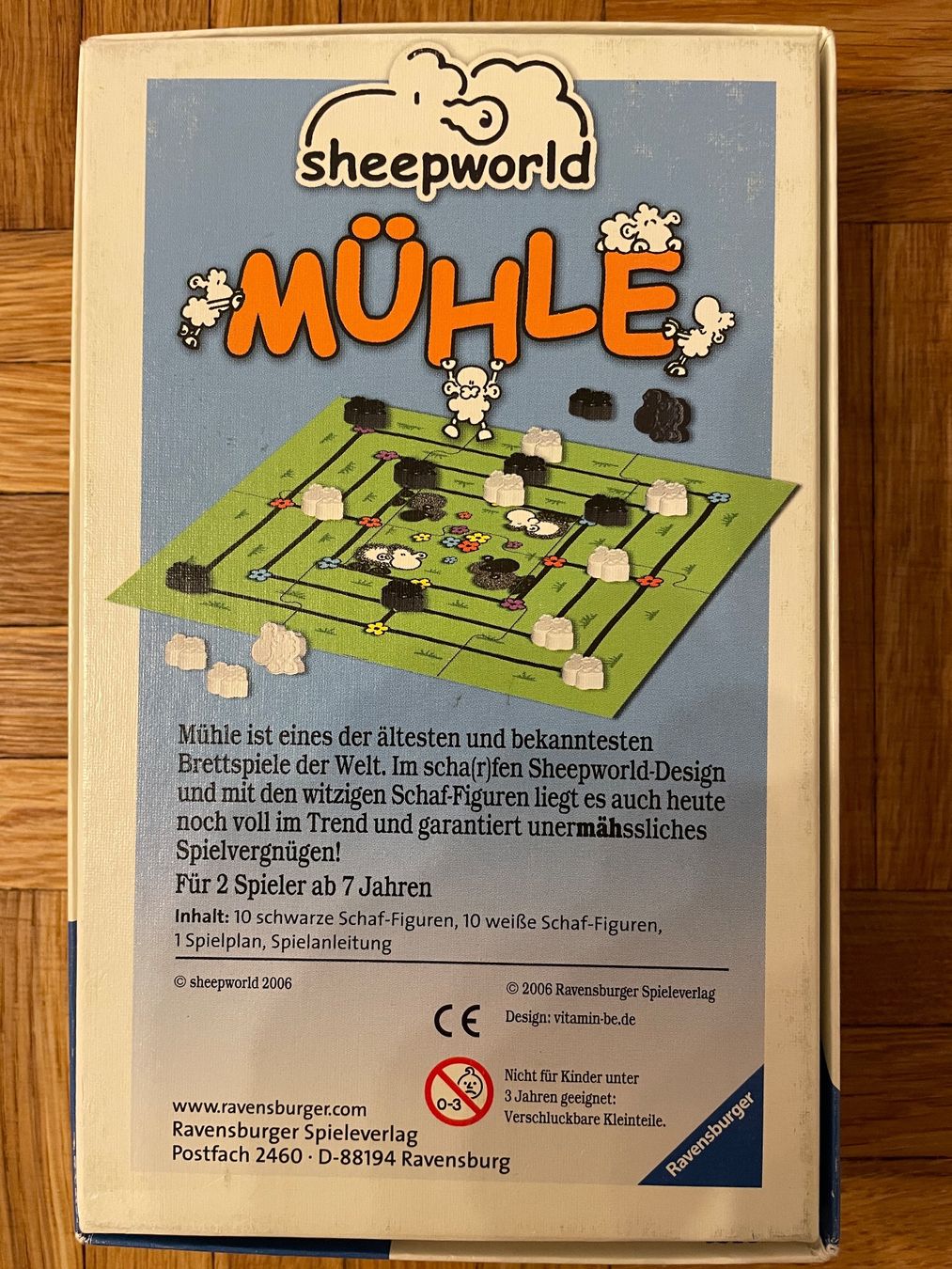 Ravensburger Giochi: Mühle Spiel SheepWorld – Usato da Gattikon venduto da Sunfloor 3