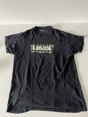 Levi's T-Shirt Schwarz Gr. L Top Zustand! Sommer Sale