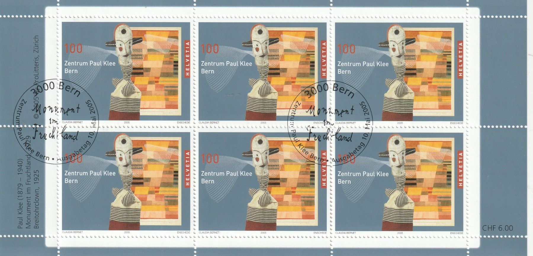 Alle Briefmarken: CH Briefmarken  Lot diverse Kleinbogen gestempelt – Gebraucht aus Rupperswil von Ema10
