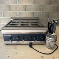 Cuiseur de pâtes électrique  professionnel, 6 tamis - 24,75l