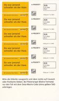 Aktions-Etiketten Nr. 1 Kleinbogen deutsch