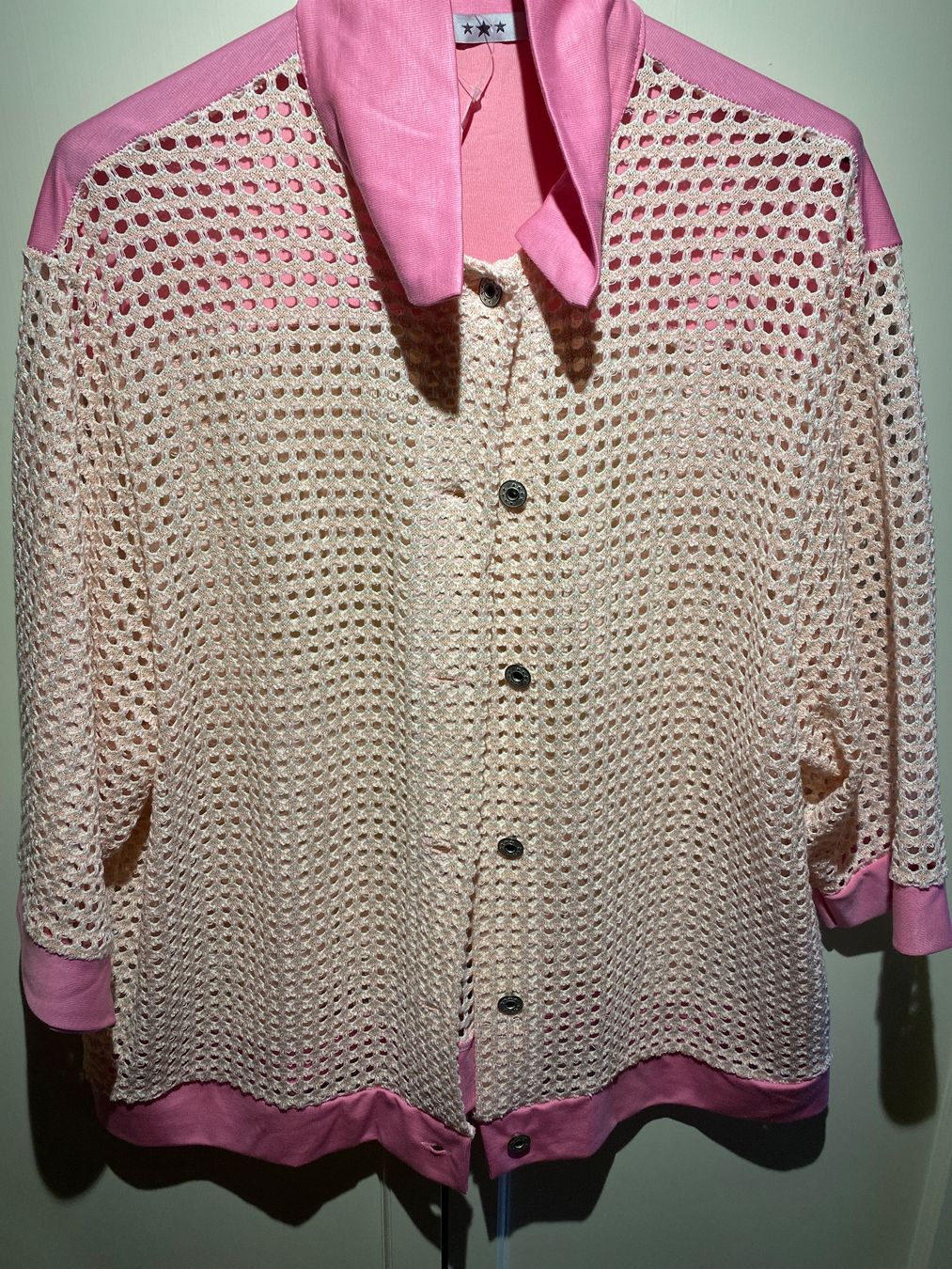 Giacche: DAMEN SOMMER JACKE-ROSA-WEISS – Nuovo e nell'imballaggio originale da Meienried venduto da ManuelaBoutique 4