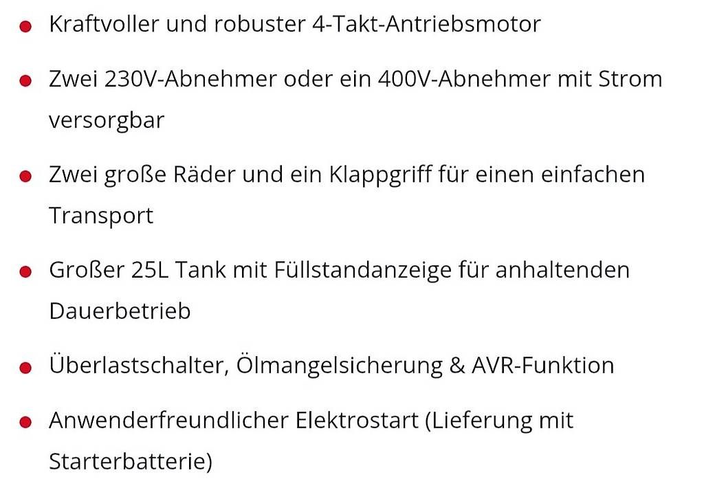 Generatori di corrente: Stromgenerator Neu – Usato da Rickenbach LU venduto da trucker.s 4