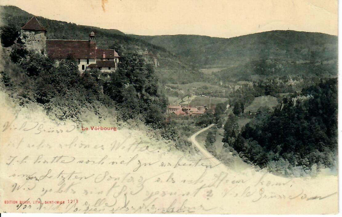 Cartoline postali: Le Vorbourg 1902 – Usato da Hochdorf venduto da Ziegel-16