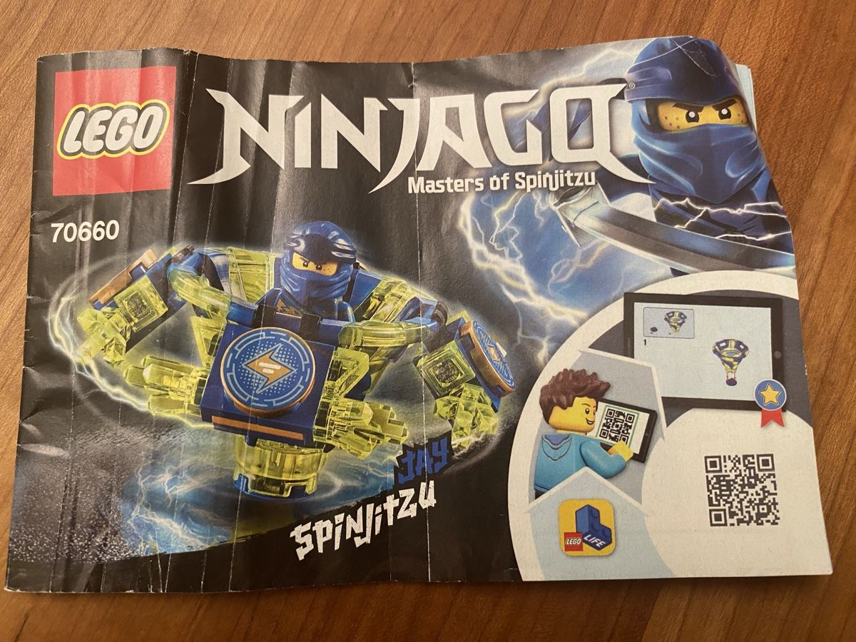 Lego Giocattoli: Lego Ninjago Spinjizu Jay 70660 – Usato da Luzern venduto da bar_8jxp