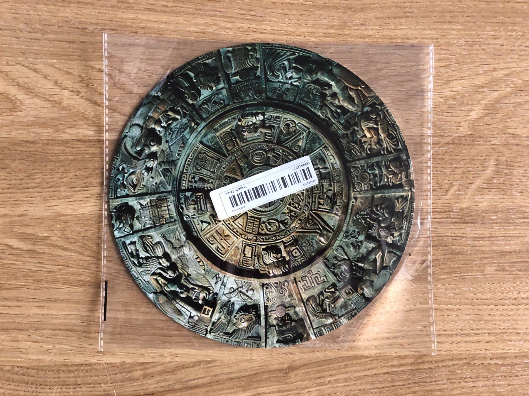 Insegne: Alu-Schild "Aztekischer Maya Kalender" – Nuovo e nell'imballaggio originale da Rüti ZH venduto da Jasna89