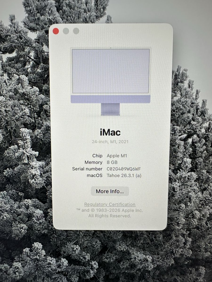 Apple PC: imac M1, 2021, like new, 8gb RAM, 500gb SSD – Nuovo (secondo la descrizione) da bözberg venduto da amy_7wz8 4