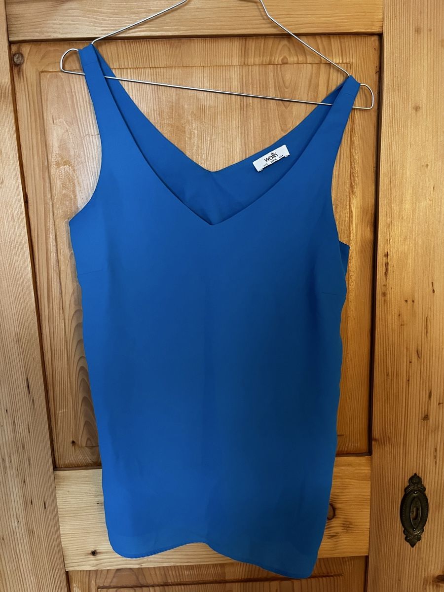 Top: Wallis Top blau  Gr. 38 – Usato da Horgen venduto da adrigas 1