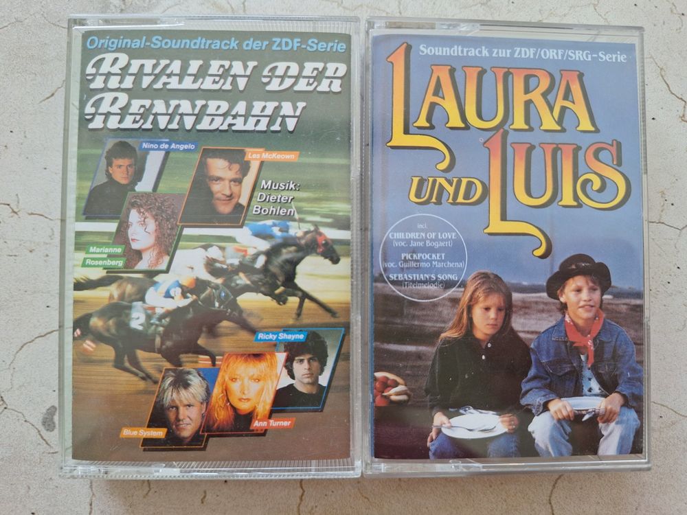 2 MC von ZDF-Serien: Rivalen der Rennbahn / Laura und Luis (Gebraucht ...