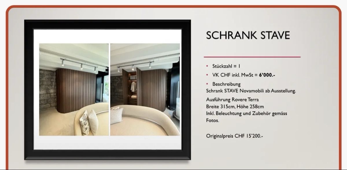 Armoires: Novamobili Schrank – D'occasion à St. Margrethen SG par hun_7kc9