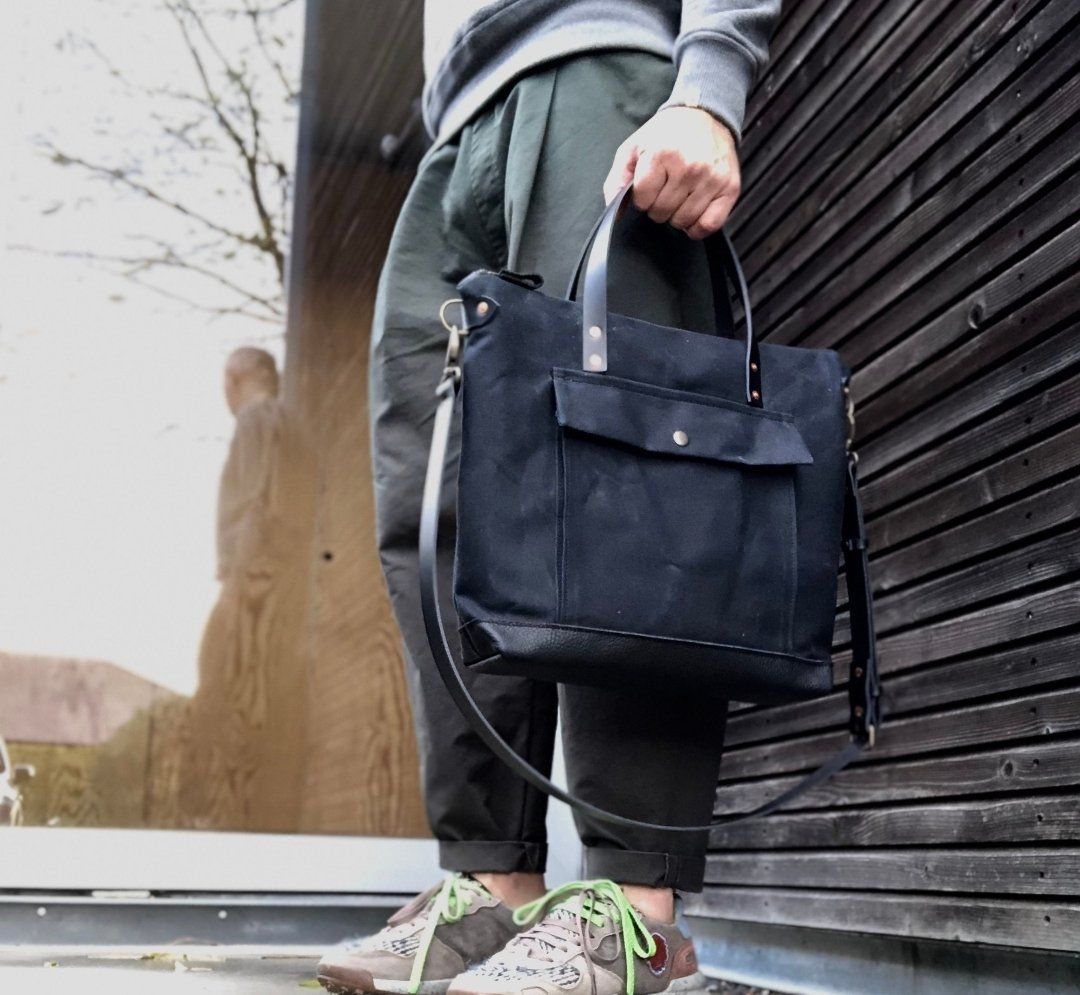 Koffer & Taschen: Aktentasche Handtasche Canvas Leder schwarz – Neu (gemäss Beschreibung) aus Regensdorf von bus_dn2t 6