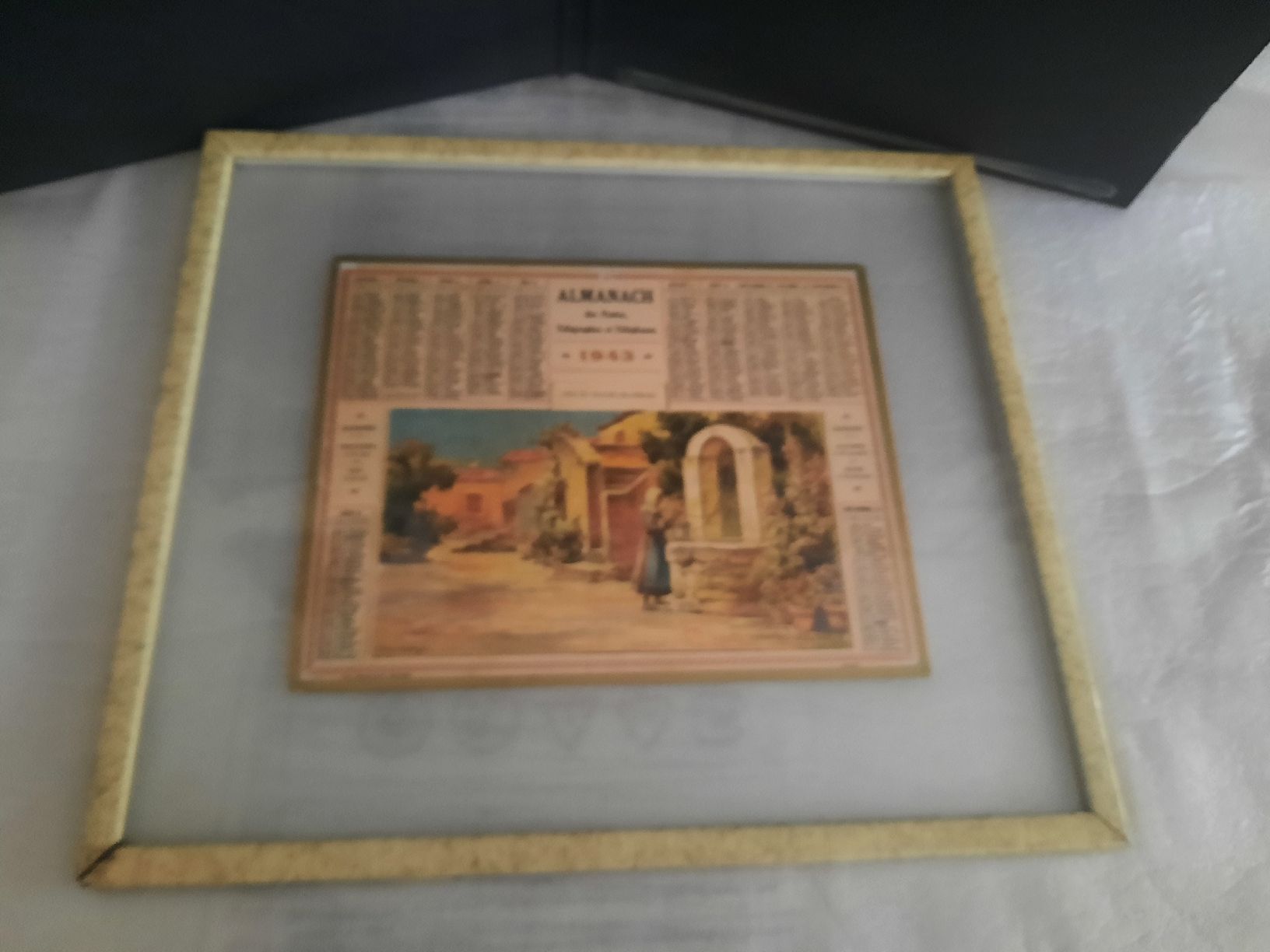 Tableaux: almanacco poste e telegrafo francese 1943 – D'occasion à Biasca par Old_6blh 1