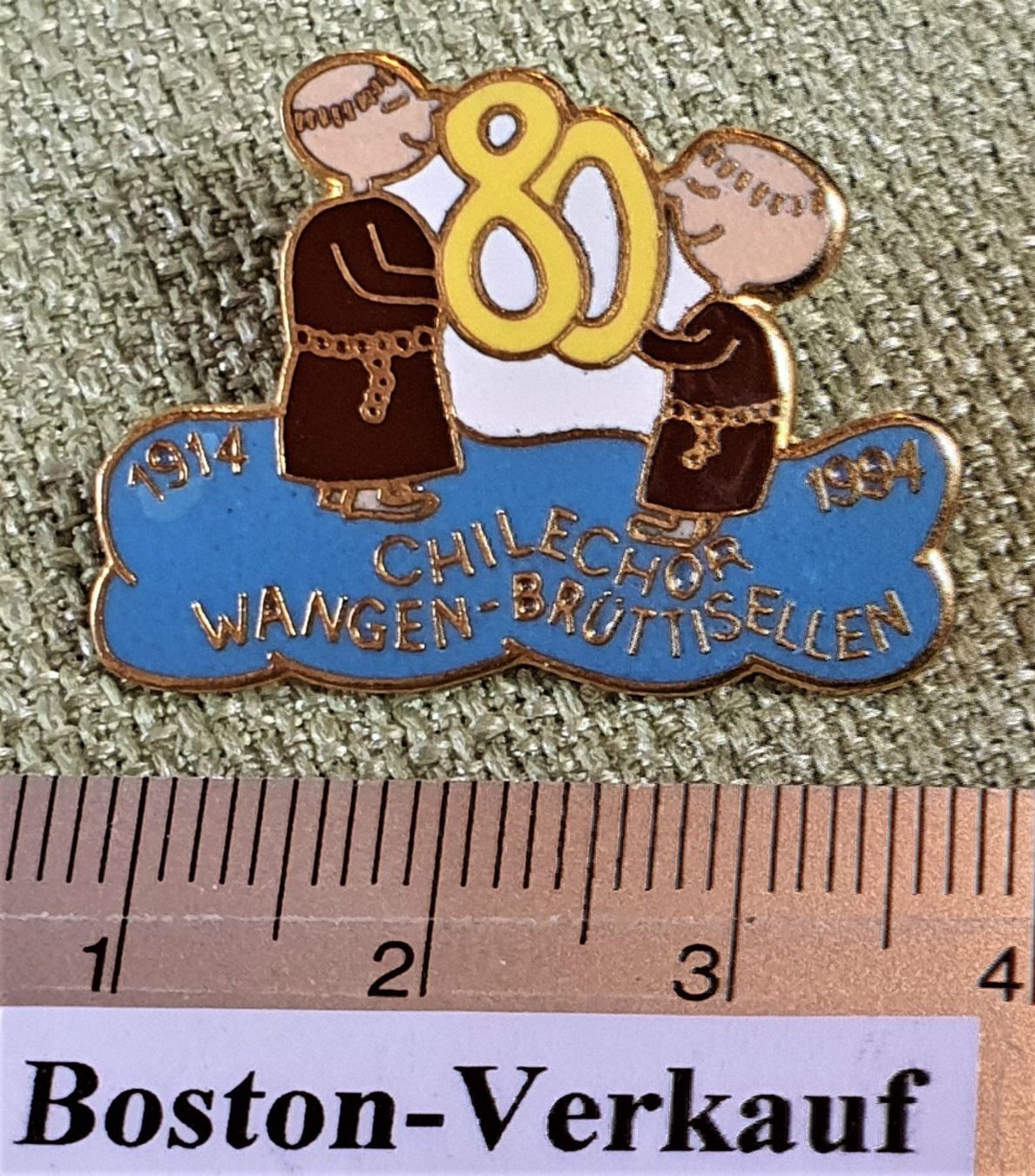 Alle Briefmarken: D393 - Chilechor Wangen Brüttisellen 94 – Gebraucht aus Reinach BL von Boston-Verkauf 1