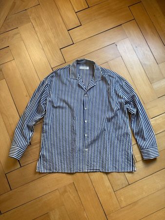 FLEUR - Hemd blau-weiss gestreift oversized M